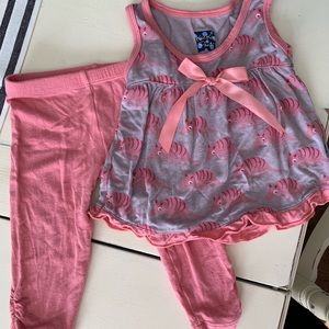 Kickee Pants 3-6 month Outfit